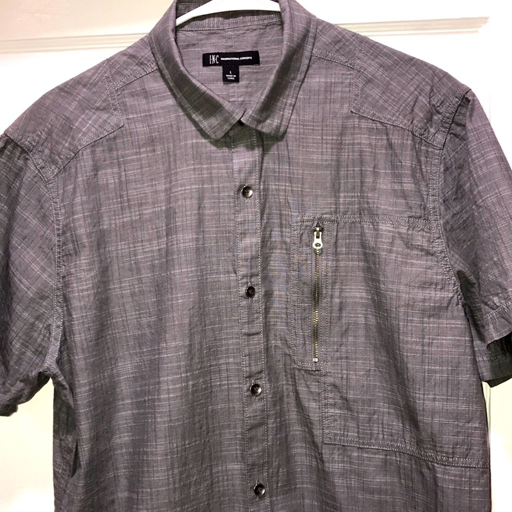I.N.C. Short sleeve shirt Size L
